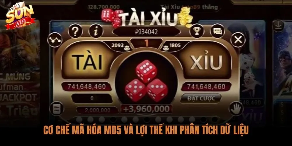 Chiến Thuật Đánh Tài Xỉu MD5 Sunwin - Soi Cầu Chuẩn 2 Chiến thuật đánh tài xỉu MD5 Sunwin dựa trên hash minh bạch và dữ liệu đáng tin