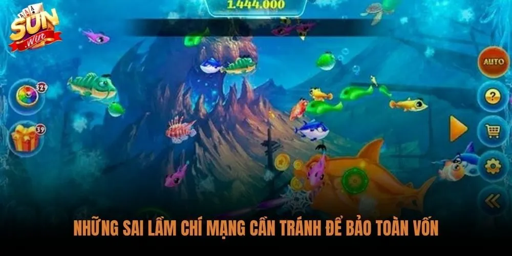 Tâm lý cay cú và tất tay hai lỗi phổ biến khi quay hũ thủy cung Sunwin